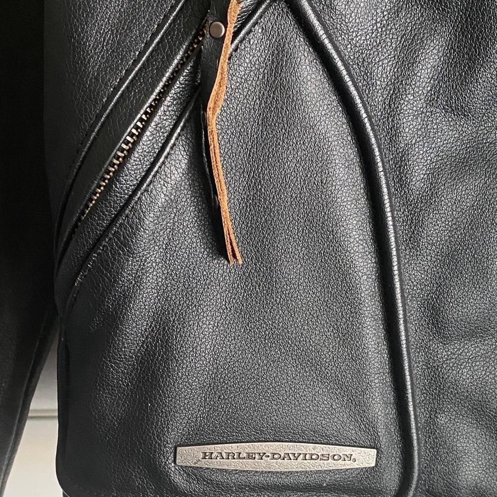 Women's Harley Davidson Unique Leather Jacket XS…​​​​​​​​​ - Picture 10 of 12